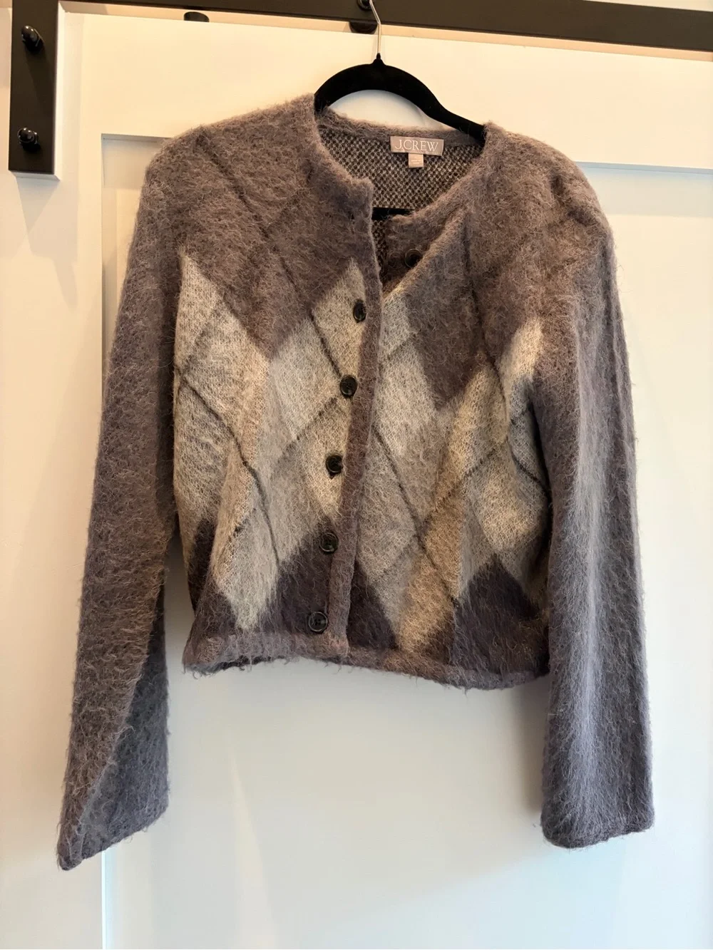 J. Crew fuzzy mohair